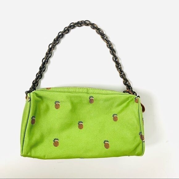 J CREW SILK PINEAPPLE MINI CHAIN BAG - Picture 2 of 7